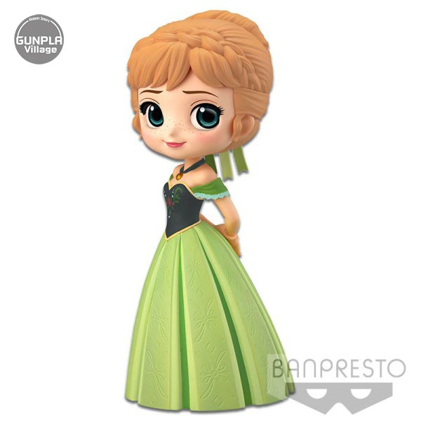 Q Posket Disney Characters : Anna Coronation (B:Pastel Color) BANPRESTO 4983164356502