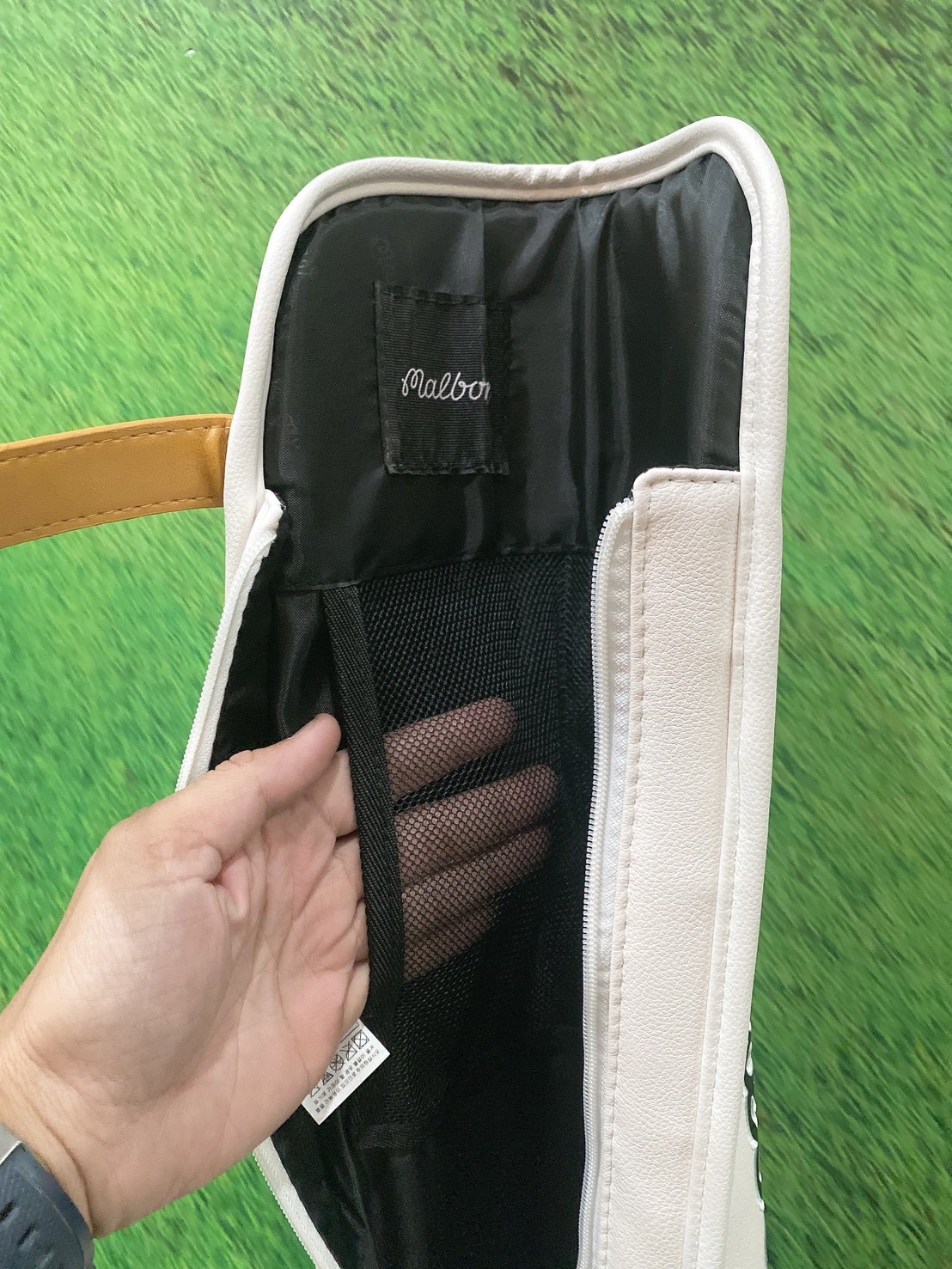 Half Set Malbon Golf White Color