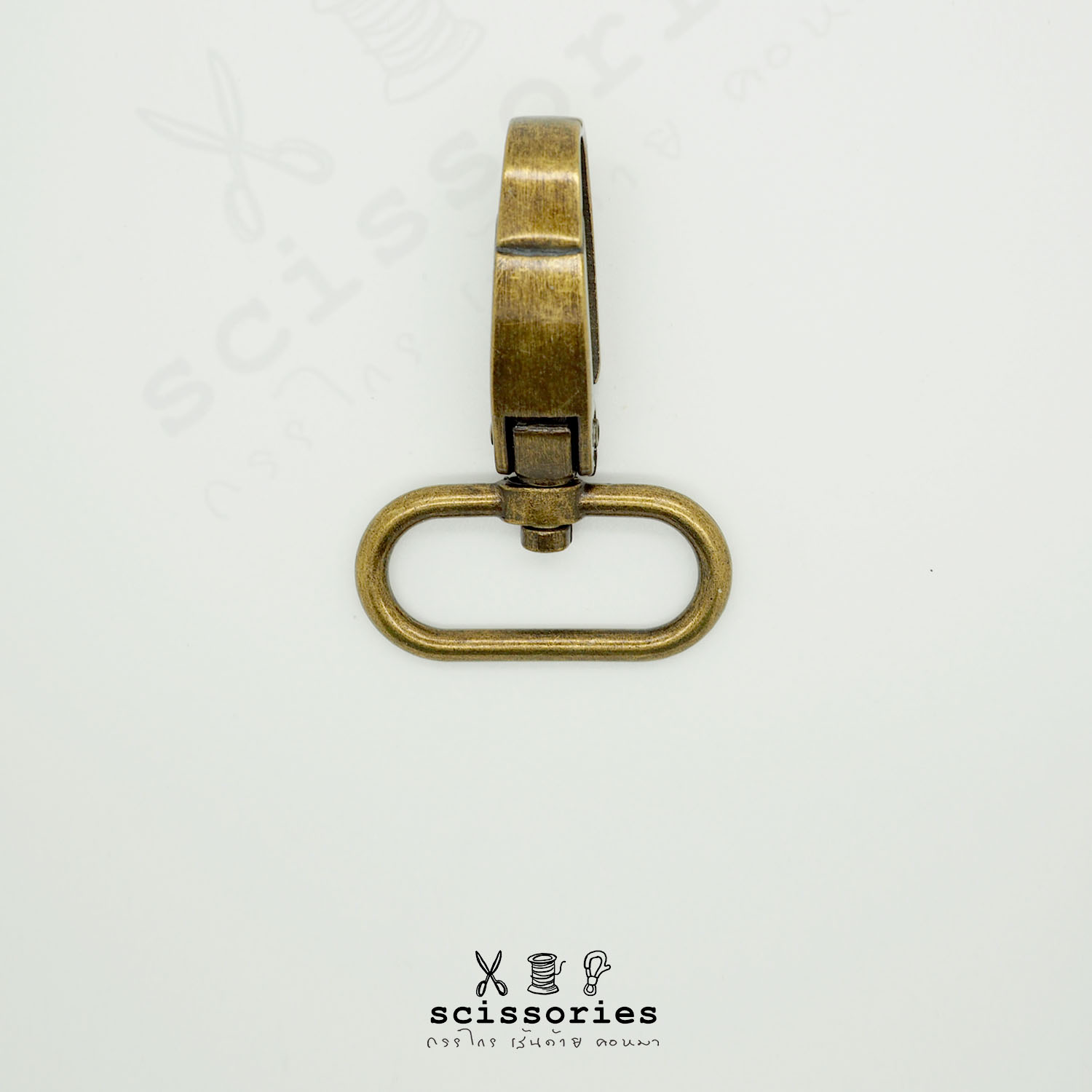 คอหมา 1.2 in สีเหลืองดำ/2 ตัว