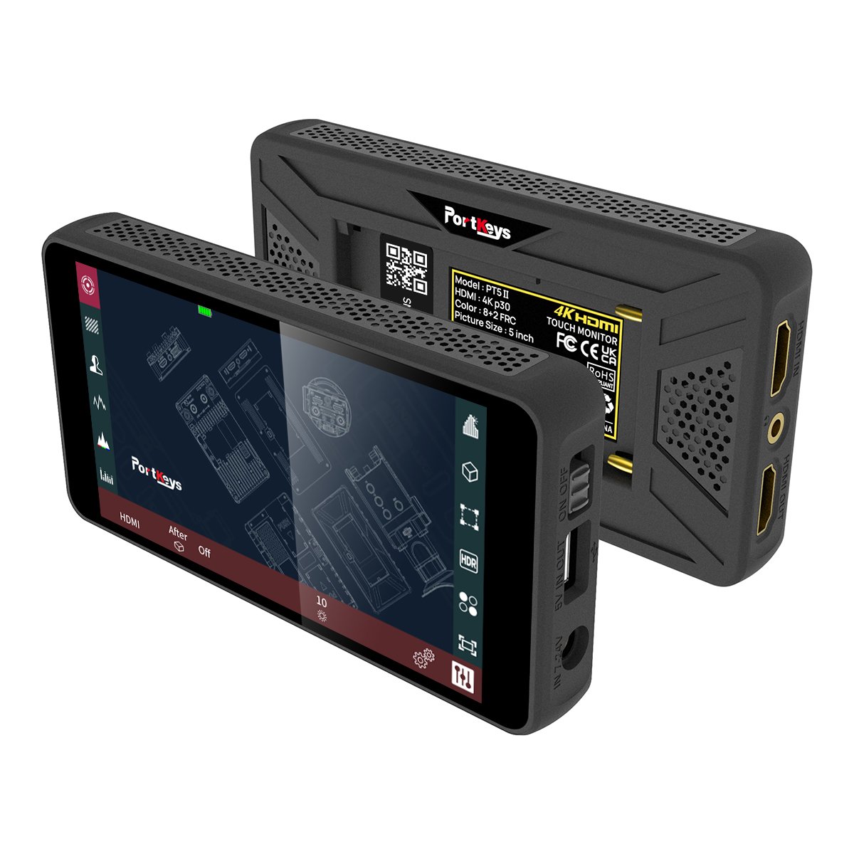 Portkeys PT5 II: จอภาพ Field Monitor หน้าจอสัมผัสขนาด 5 นิ้ว Full HD ราคาคุ้มค่า พร้อม HDMI 4K และเครื่องมือตรวจสอบภาพครบครัน