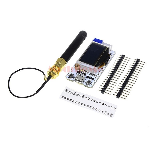 SX1276 ESP32 LoRa 0.96 Inch Blue OLED Digital Display Bluetooth IOT Development Board For Arduino WIFI Kit Module 868Mhz 915Mhz