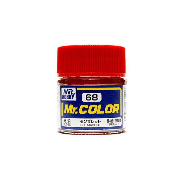 Mr.Color C68 Red Madder Gloss (10ml) 4973028635256 Mr. Hobby