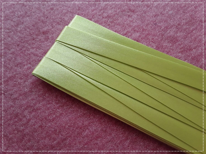 ผ้ากุ๊นซาติน สีเขียวอ่อน