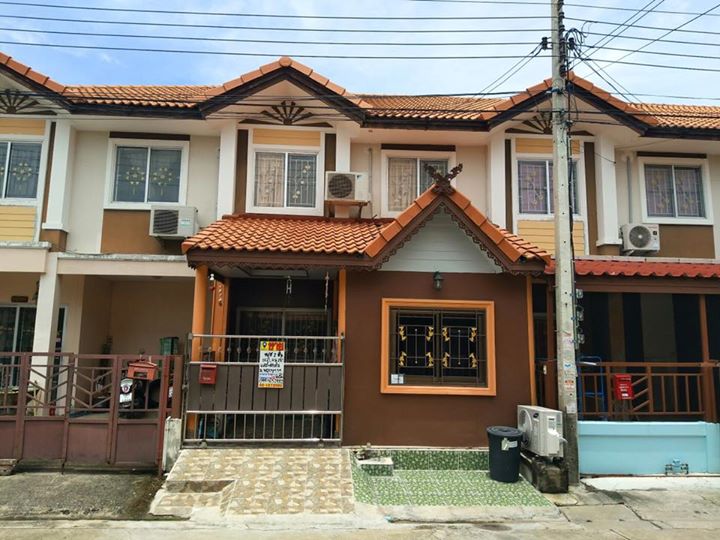 ขายทาวน์เฮ้าส์ 2 ชั้น มบ.พฤกษา 39 บางใหญ่ นนทบุรี 16.2 ตร.ว. รหัส T42