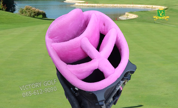 GOLF Stan BAG Jeli Jali สีดำ-ชมพู