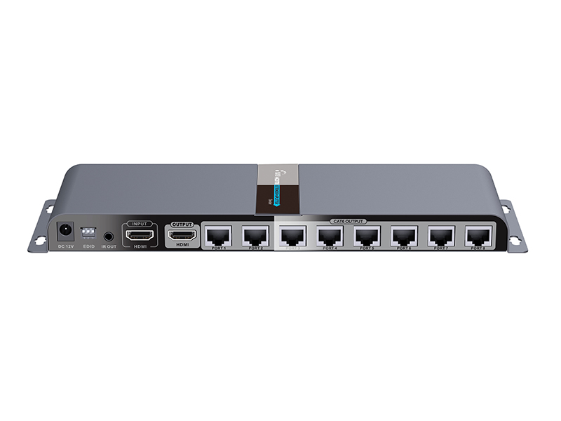 LKV718PRO 1×8 HDMI Extender Splitter