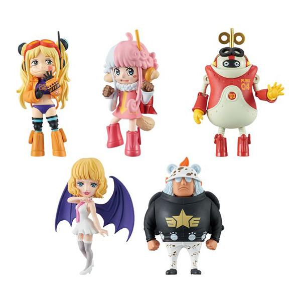 Banpresto (ครบ Set 5 กล่อง) WCF One Piece World Collectable Figure - Egg Head 5 4983164897364 (Figure)