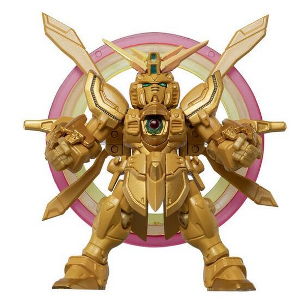 Bandai MOBILE SUIT ENSEMBLE EX53 Burning Gundam Hyper Mode Set 4582769911897 (Figure)