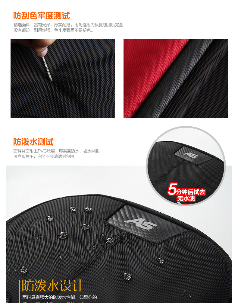 AspenSport Backpack Laptop กระเป๋าสะพายหลัง กระเป๋าโน๊ตบุ๊ค 14-16 นิ้ว กระเป๋าเดินทาง รุ่น AS-B98 ขนาด สีดำ