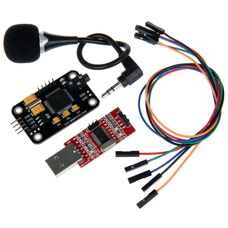 Voice Recognition Module & Microphone USB to RS232 TTL Converter Dupont