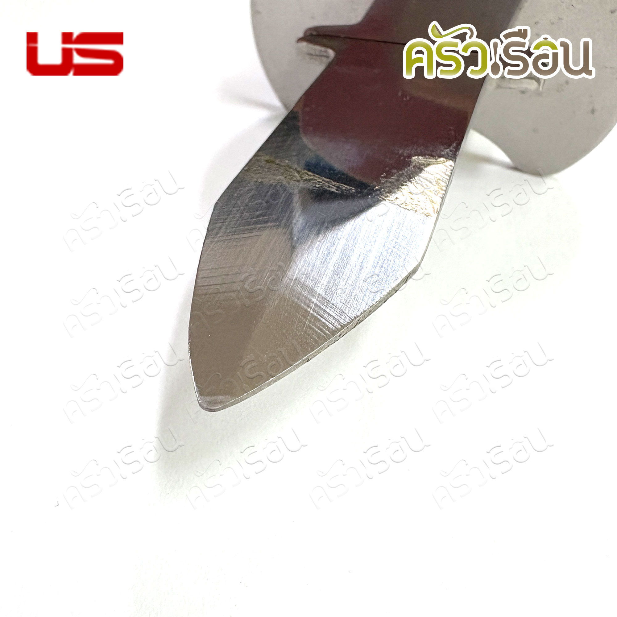 US มีดแกะเปลือกหอย ด้ามไม้ 17 ซม. LO-17 มีดแกะหอย