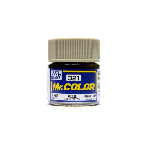 Mr.Color C321 Light Brown Semi-Gloss (10ml) Mr. Hobby 4973028735079