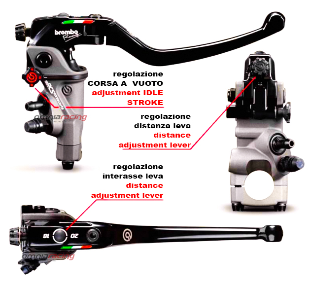 BREMBO 19 RCS CORSA CORTA