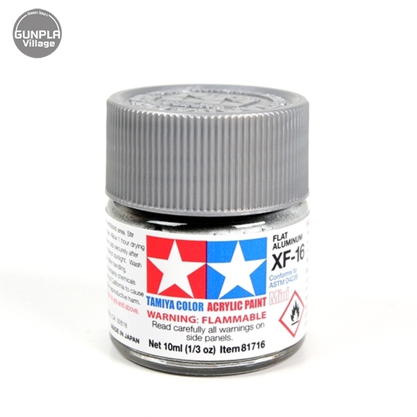 Tamiya 81716 Acrylic Mini XF-16 Flat Aluminum Tamiya 445035630
