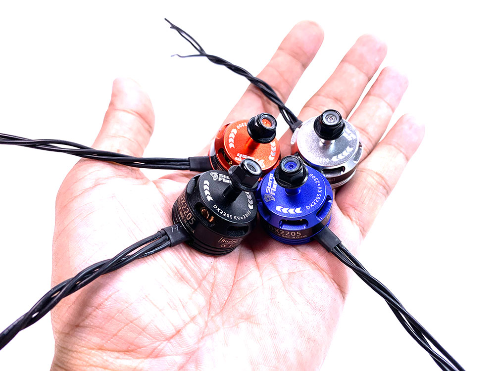 [22-3] 4ลูก Storm Flash 2205 2300KV CW มอเตอร์ FPV RACING DRONE โดรนซิ่ง มี 4 สี เริ่มประกอบลำ ราคาประหยัด Motor