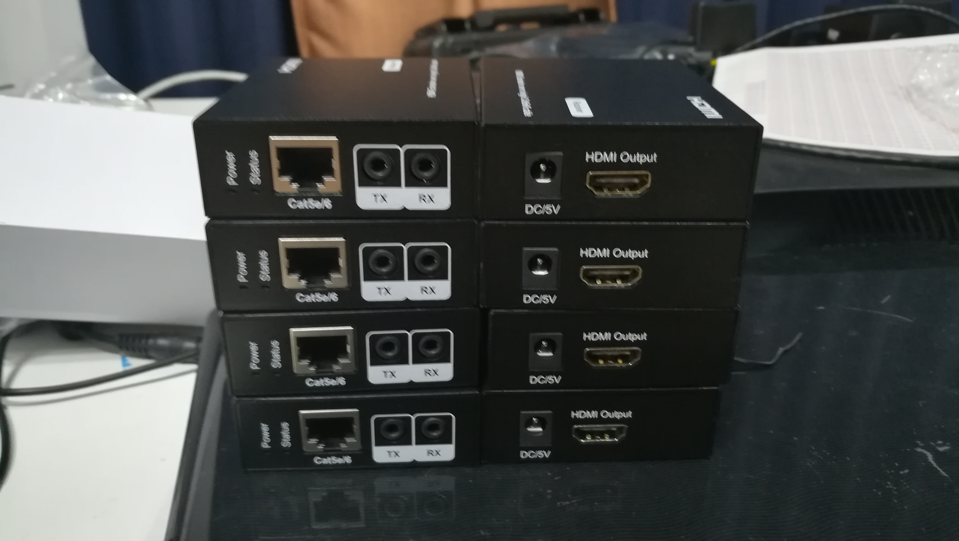 VACOTEK F-SPH108 1×8 HDMI Splitter Over Single Cat6 Up to 50M with IR