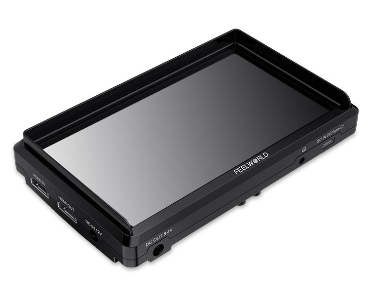 FEELWORLD S55: จอภาพ Field Monitor สำหรับกล้อง DSLR ขนาด 6 นิ้ว Full HD พร้อม 4K HDMI, Power Output และ 3D LUT