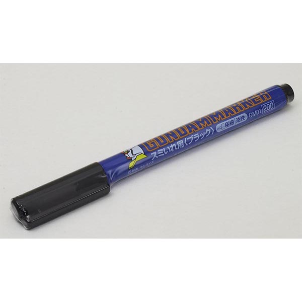 Mr.Hobby Gundam Marker GM01 (Black) 4973028935813 4973028506877 (ปากกา)