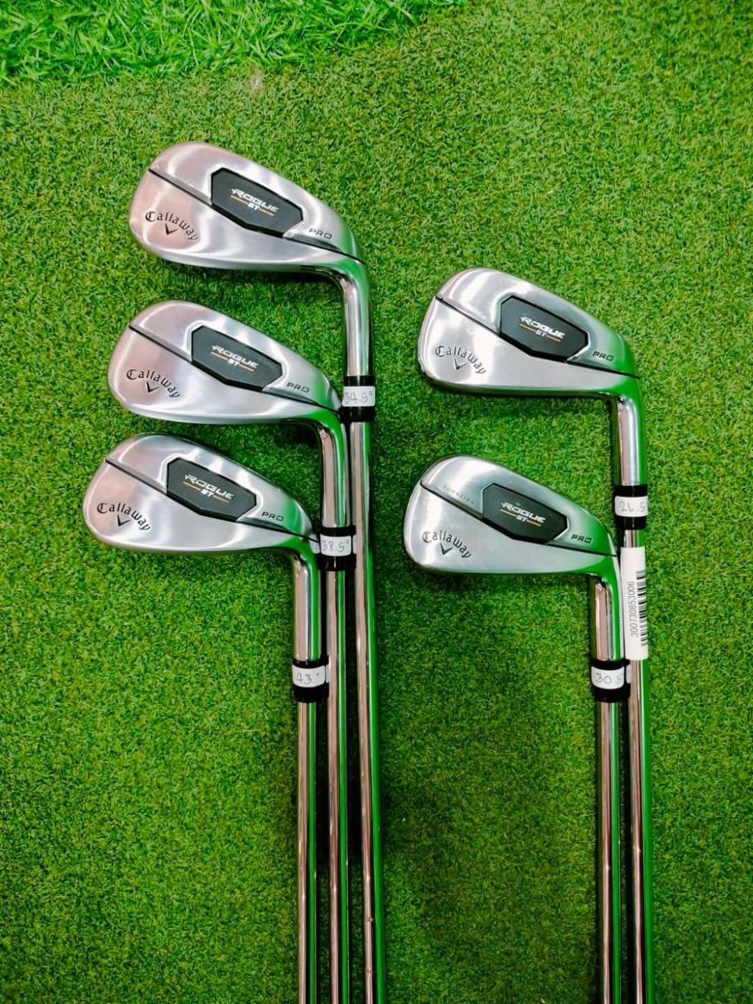 Iron Set Callaway ROGUE ST Pro 6-9, Pw ( 5 pcs. )( N.S. Pro 950GH Neo/ R/ TQ: 1.9 ) 94.5g. ปี2022