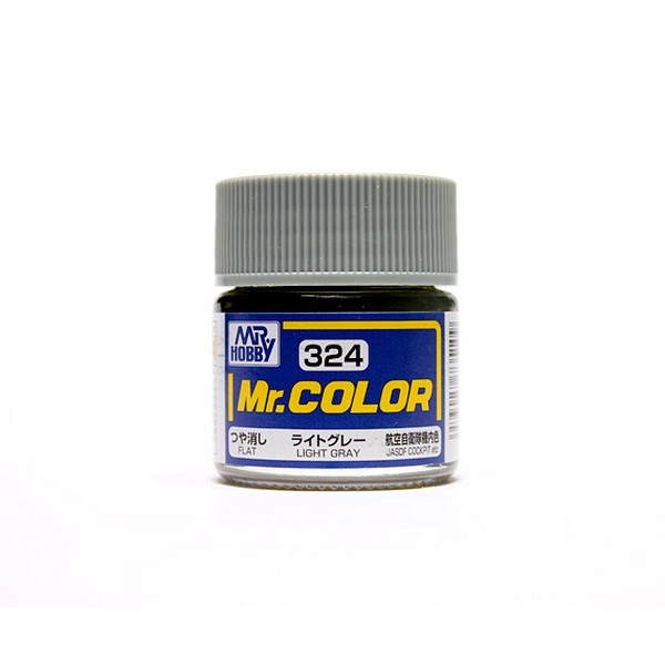 Mr.Color C324 Light Gray Flat (10ml) Mr. Hobby 4973028735109