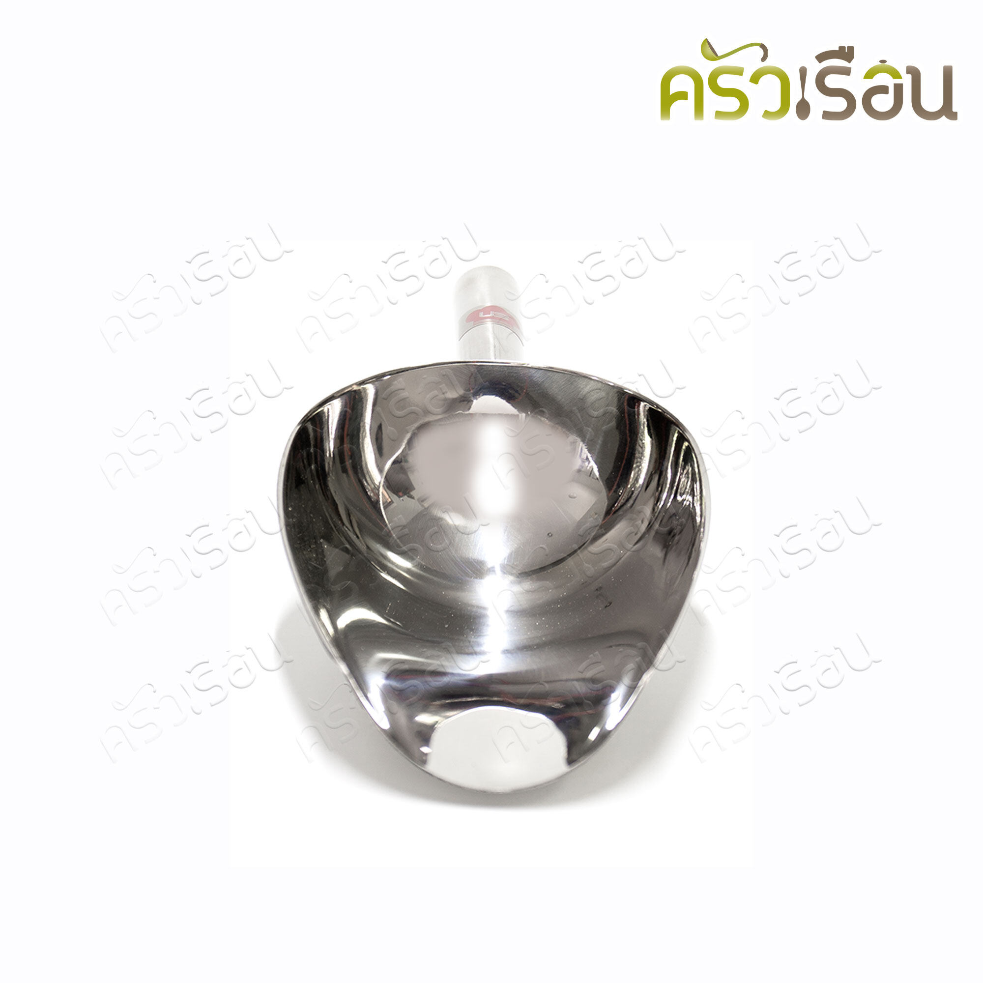 US ที่ตักน้ำแข็ง ที่ตักแป้ง สเตนเลส 6 นิ้ว [กว้าง 10 ซม. ยาว 26 ซม.] IS-060