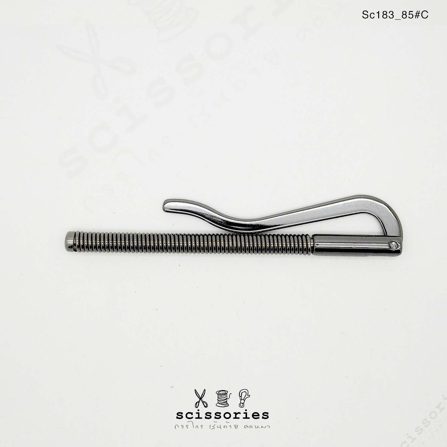 ตัวหนีบแบงค์ 8.5 cm สีดำ/2 ตัว