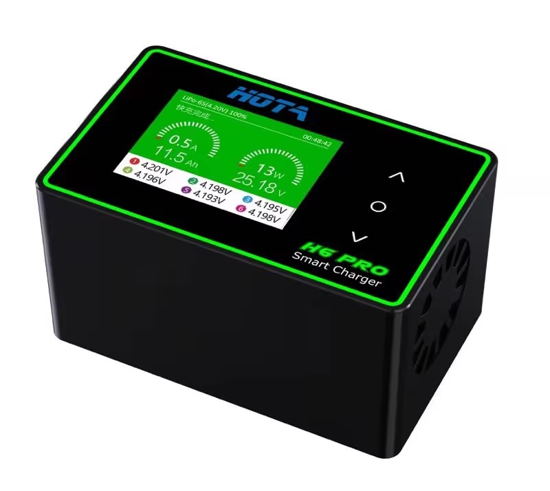 Hota H6 Pro Duo AC 200W DC 700W เครื่องชาร์จแบตเตอรี่ BALANCE 26A 1-6S Lipo NiMH li-ion Ni-Cd discharger