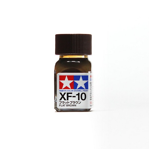 Tamiya Enamel Color 80310 XF-10 Flat Brown (Flat) Tamiya 45135415