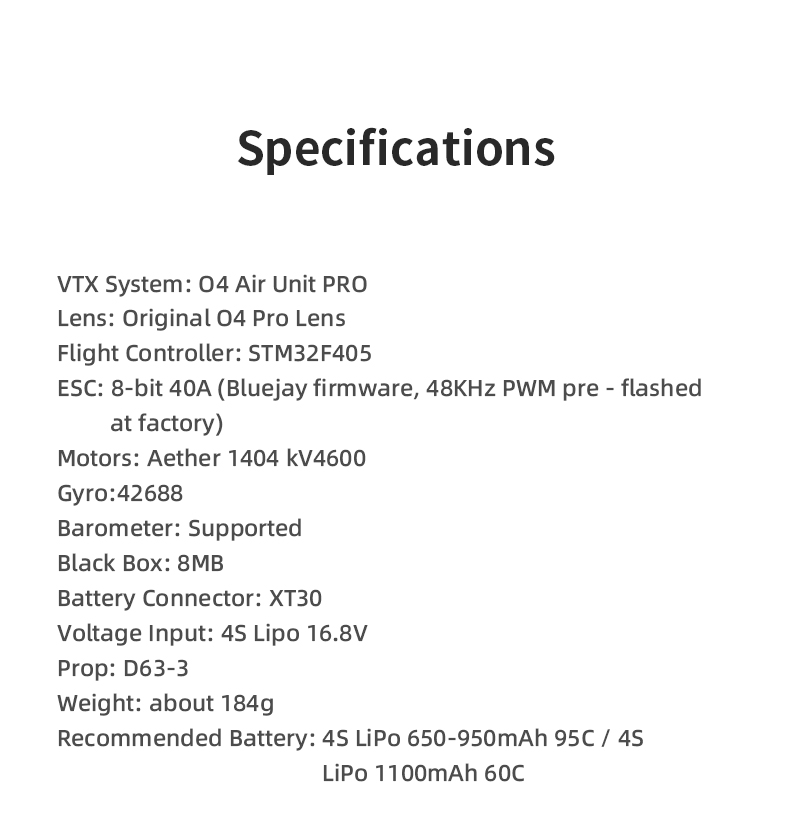 [D25-3] DeepSpace Stellar 25 2.5inch Drone HD O4 PRO Version FPV Drone Quadcopter with Aether 1404 Motor