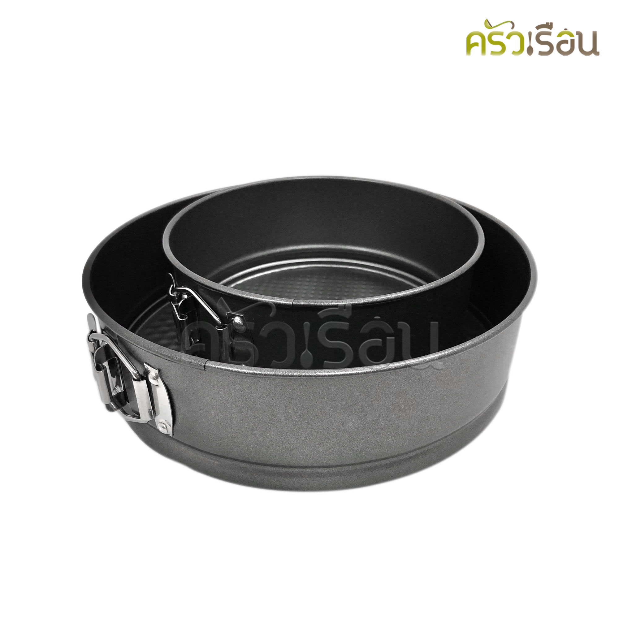 US พิมพ์เค้ก กลม Non stick แบบสปริงถอดข้าง ราคาต่ออัน พิมพ์เค้กแบบล็อคสปริง รุ่น BA