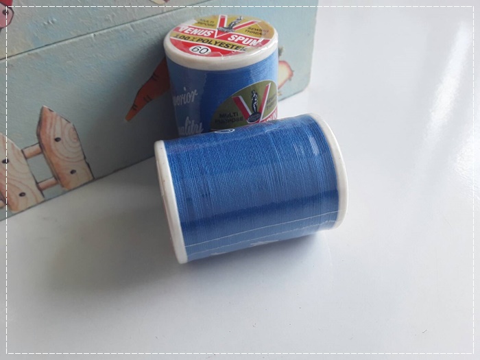 ด้ายวีนัสเบอร์ 1810 สีน้ำเงิน