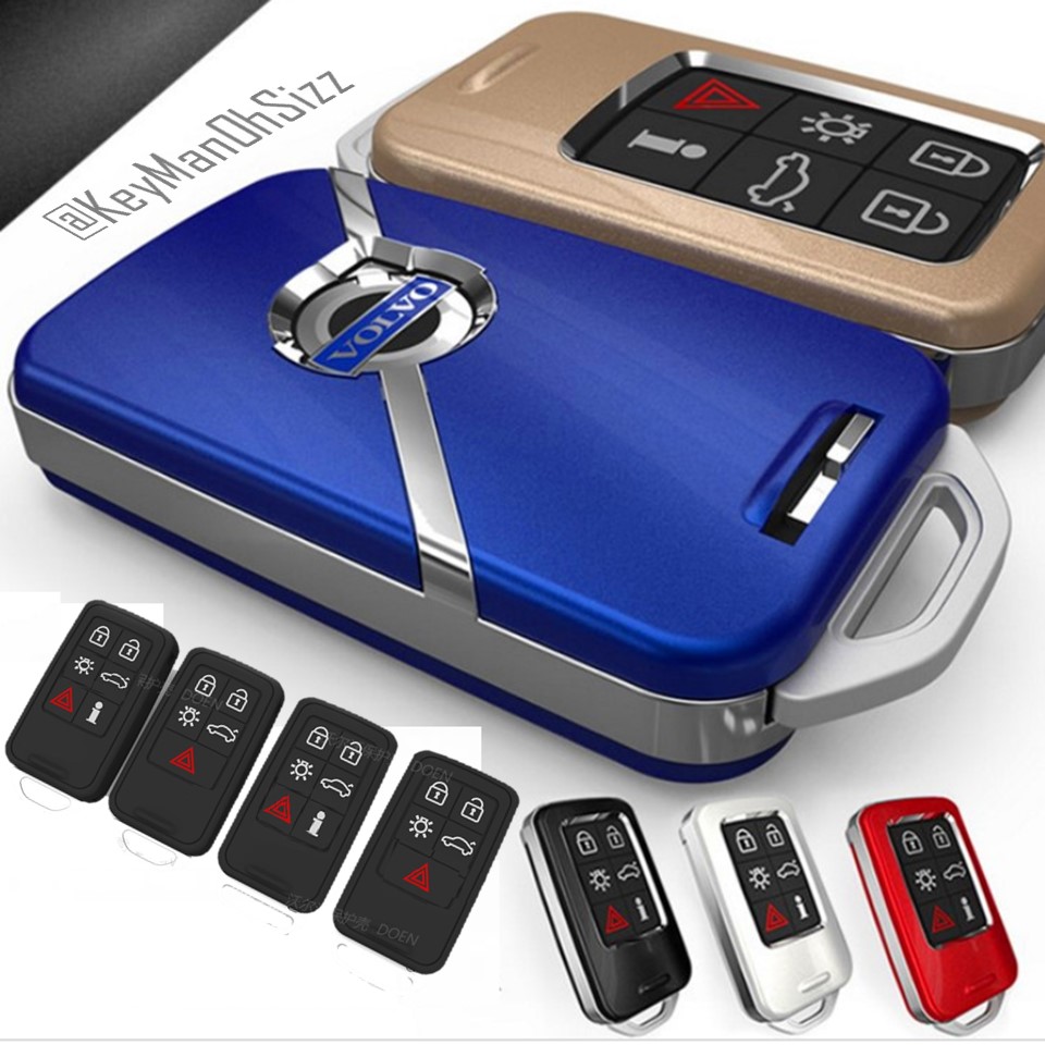 เคสกุญแจรีโมทรถยนต์ VOLVO ABS Hard Case Key Sets Model VOLVO XC60 S60L V40 V60l S80L