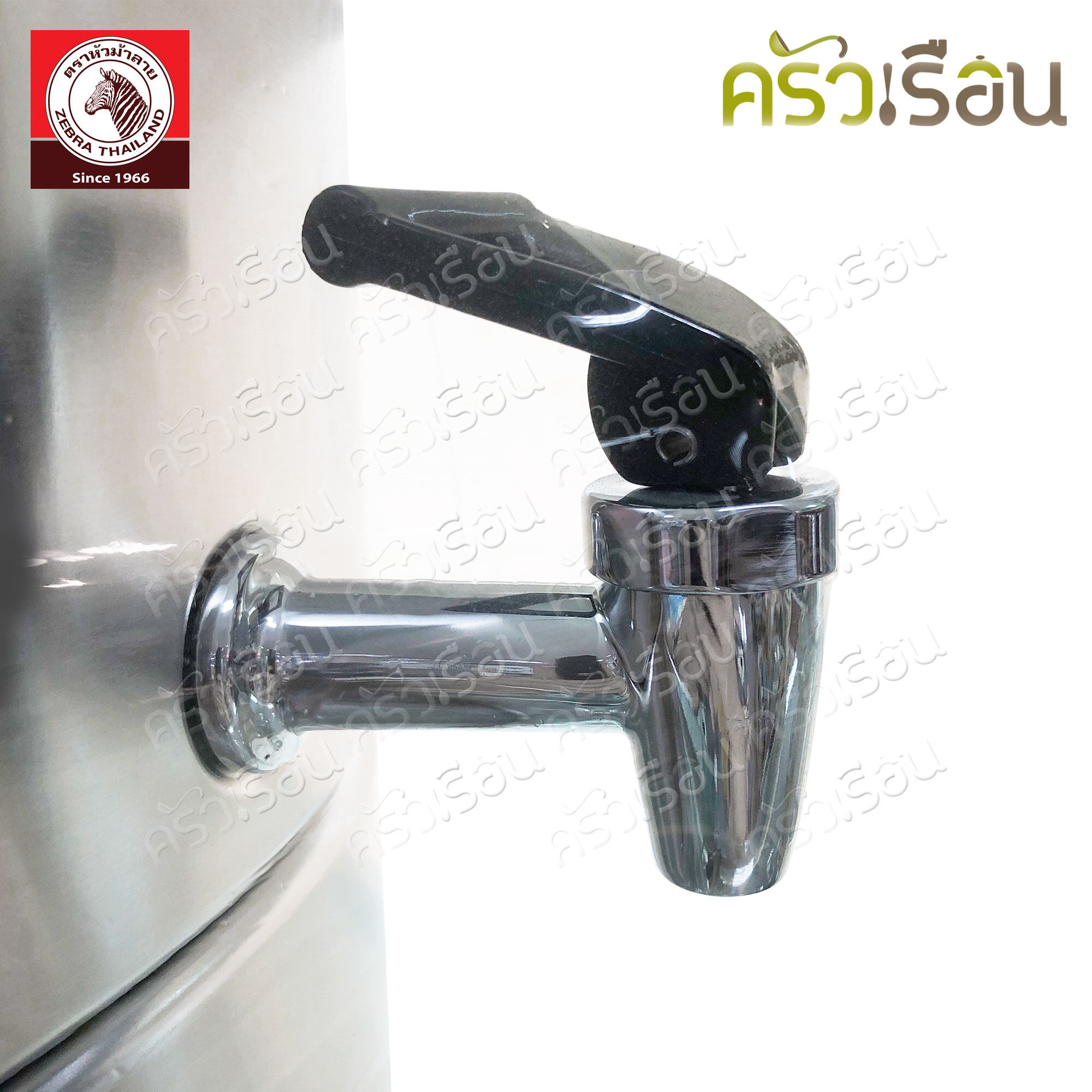 ZEBRA Cooler, stainless steel, one faucet, Ø 40 cm. Height 61 cm., capacity 47 liters. 214040