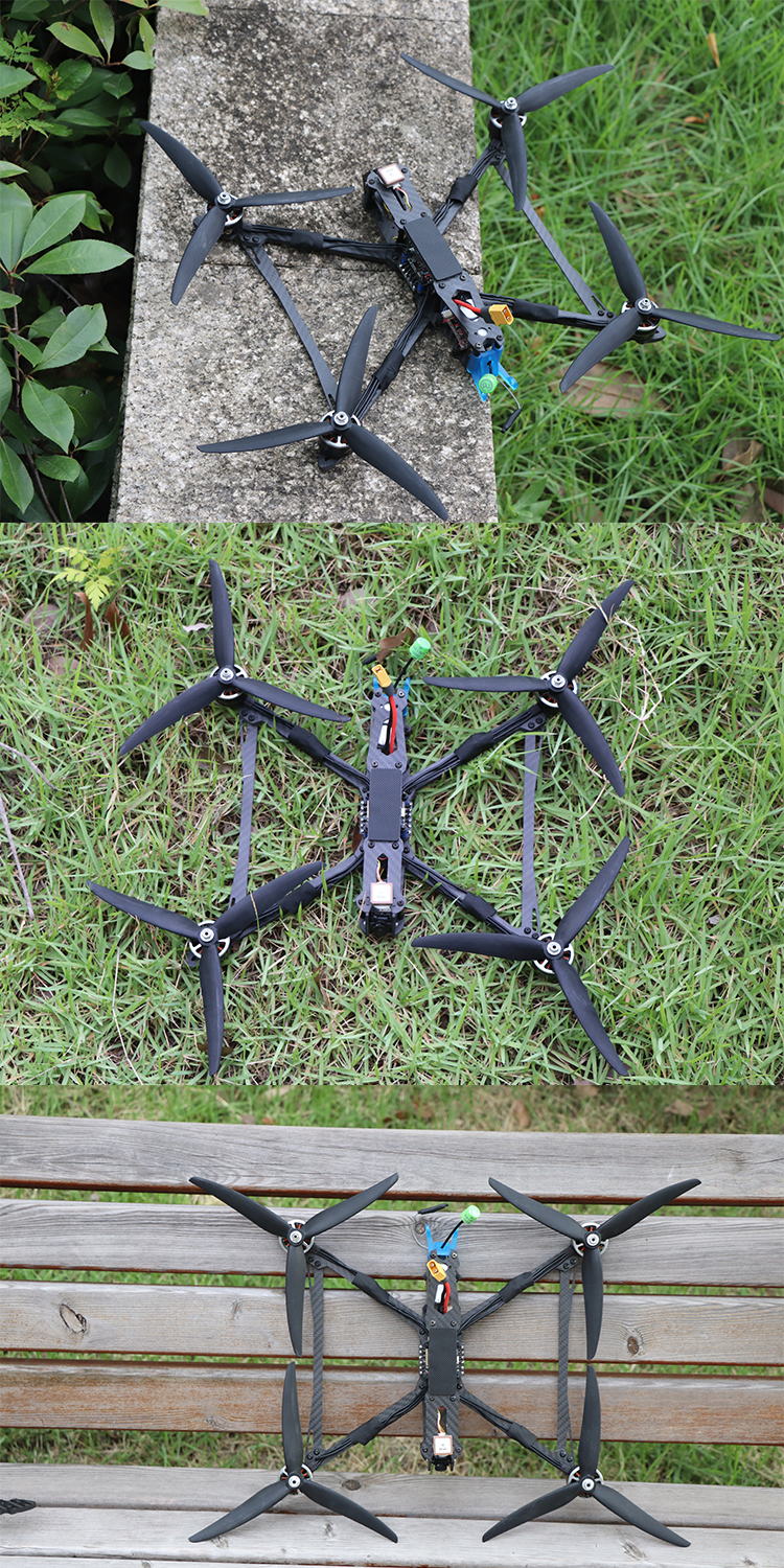 [52] Frame MARK4 V2 10นิ้ว FPV RACING Drone เฟรม ใบ 10นิ้ว อุปกรณ์โดรน Drone