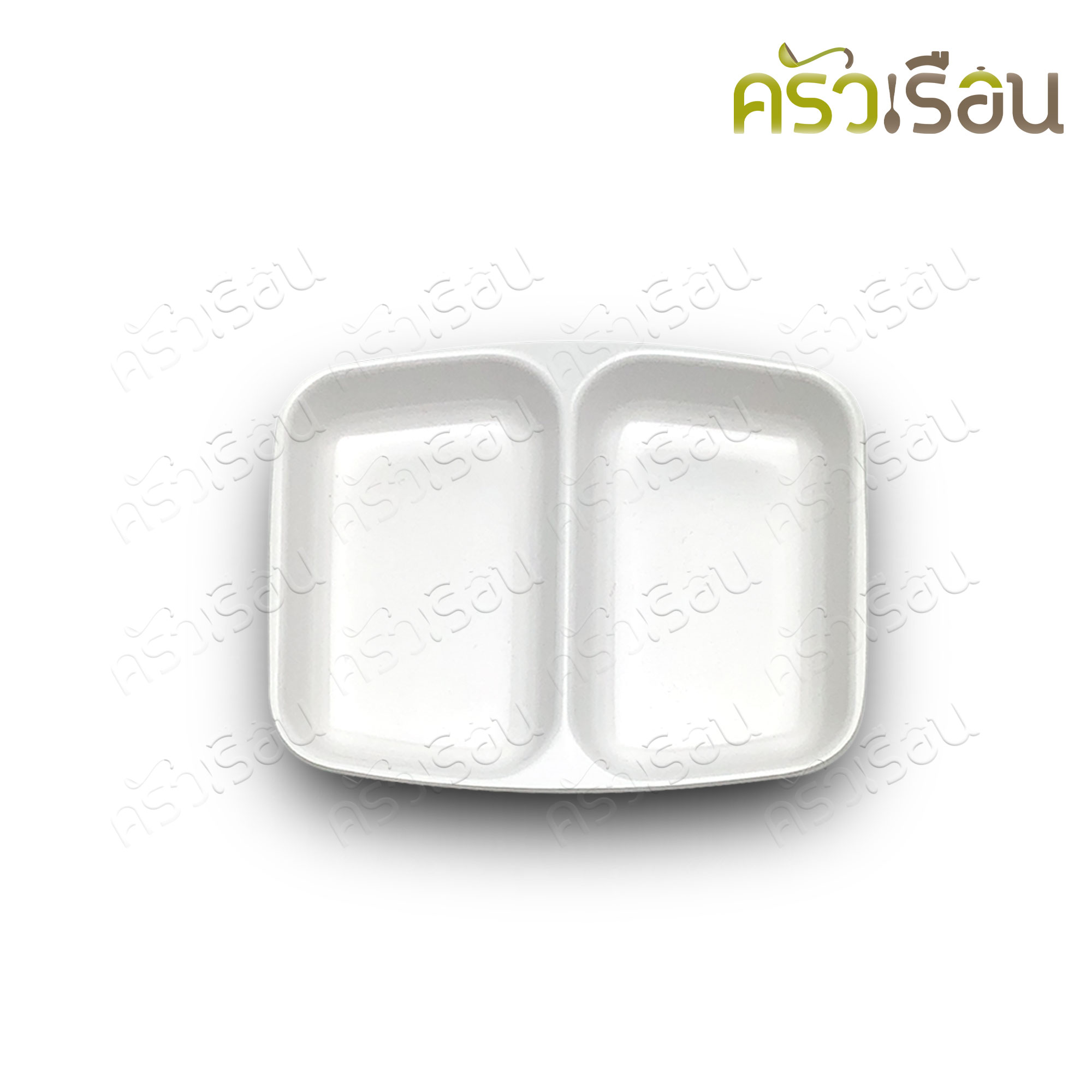 SB ถ้วยน้ำจิ้ม 2 ช่อง เมลามีน 3.5 นิ้ว D959-3.5 ราคาต่อใบ