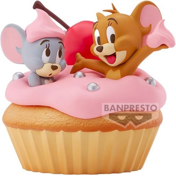 Banpresto Tom and Jerry Soft Vinyl Figure Sweet Cupcake 4983164291629 (Figure)