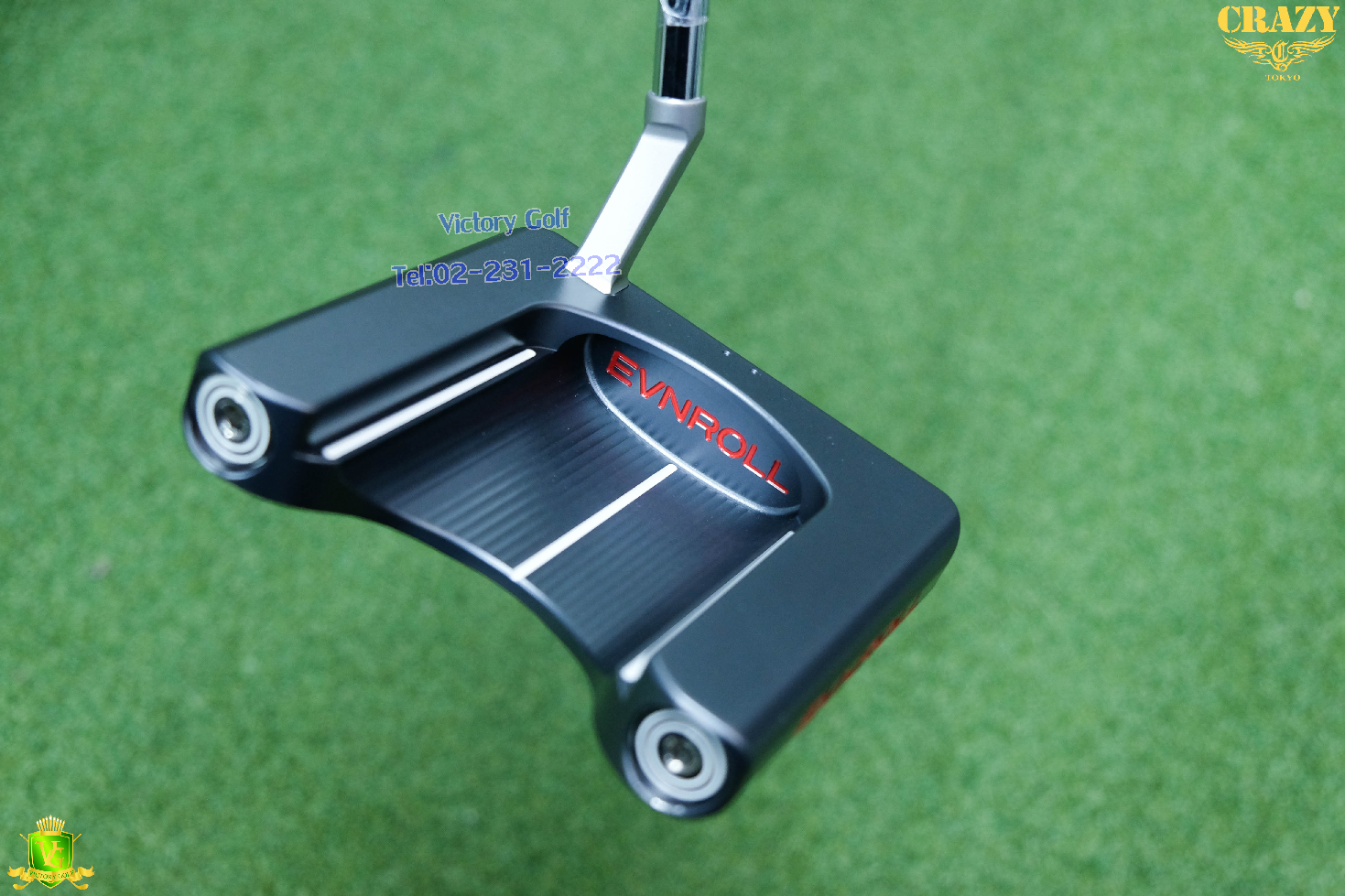 Putter EVNROLL ER9 (Short Slant Neck) 34", 35" / (Short Plumber 35" )