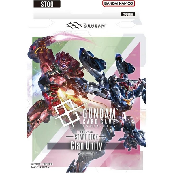 Bandai Gundam Card Game Starter Deck ST06 Clan Unity 4582769894497 (การ์ด)