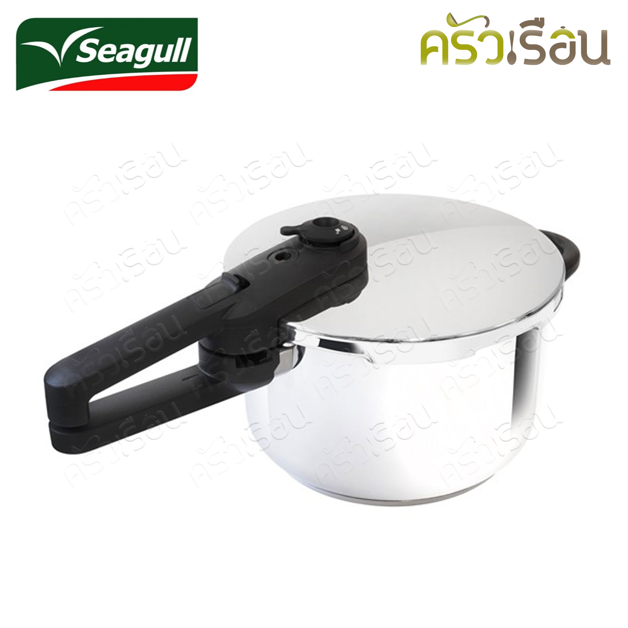 Seagull [ตัวโชว์] หม้ออัดแรงดัน 5 ลิตร ตราซีกัล นกนางนวล 150001235 หม้ออัดความดัน หม้อตุ๋น หม้อต้มเปื่อย