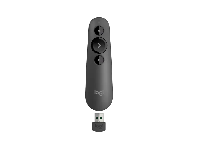 Logitech R500s Laser Presentation Remote-Mid Grey