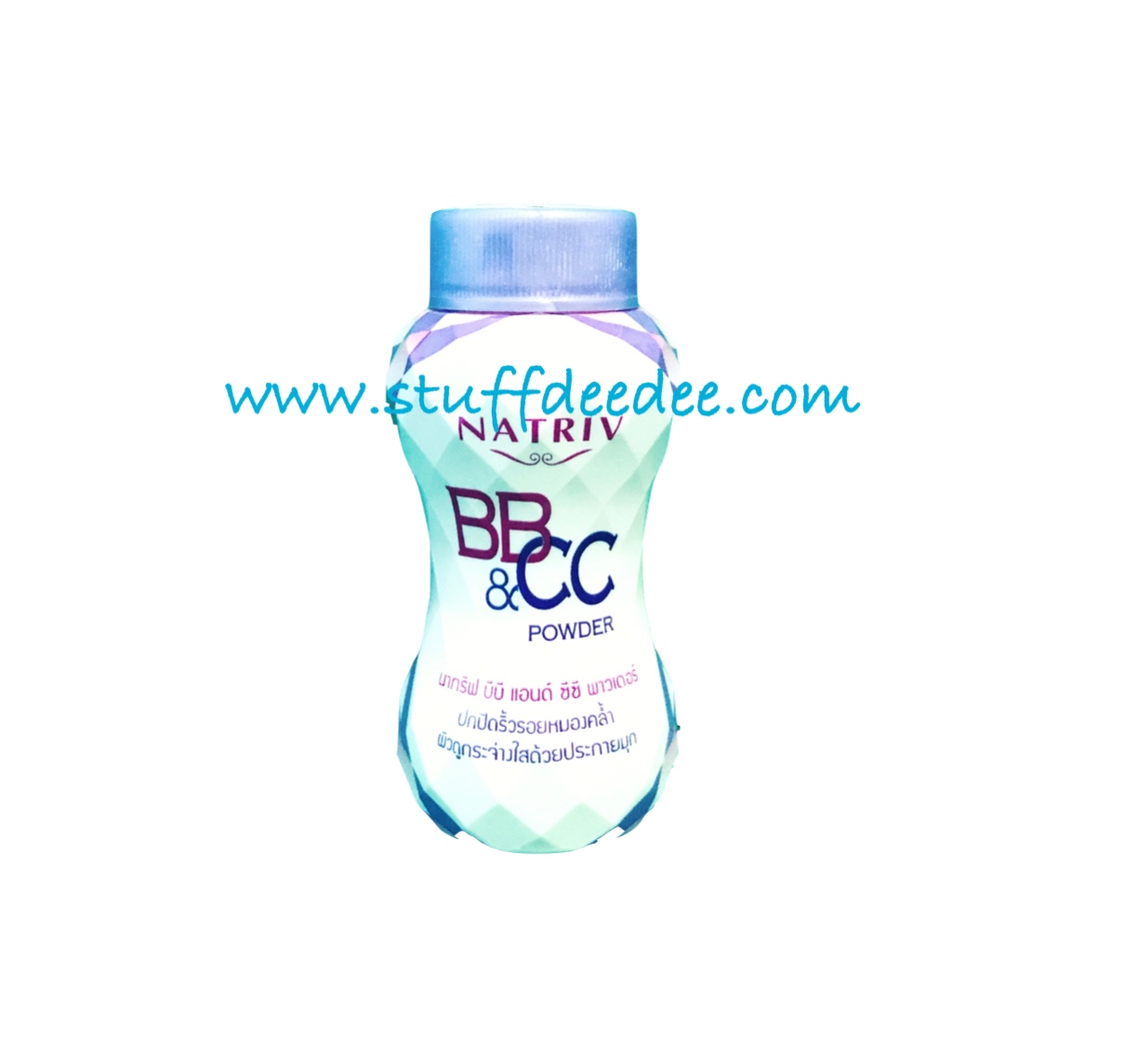 แป้งฝุ่นพกพา Natriv สูตร BB & CC ปกปิดริ้วรอยหมองคล้ำ ผิวดูกระจ่างใสด้วยประกายมุก