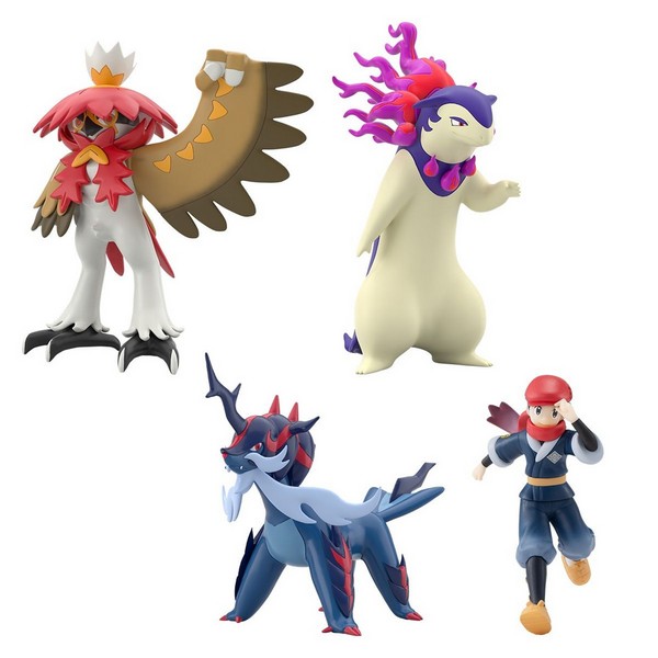 Bandai Pokemon Scale World Hisuian Region Rei & Typhlosion & Decidueye & Samurott (Hisuian Form) 4570117924798 (Figure)