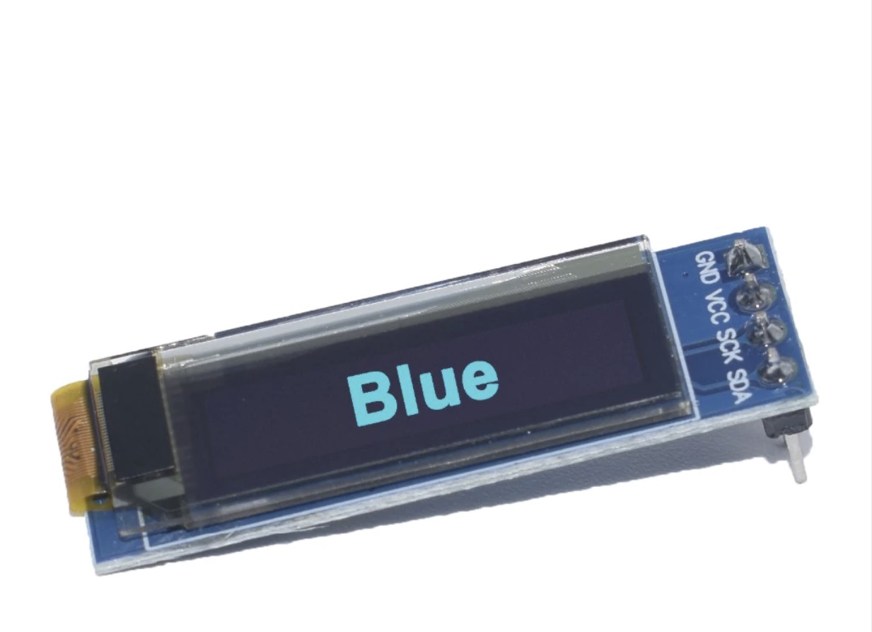0.91 inch 128x32 128 32 I2C IIC Interface Serial Blue OLED LCD Display Module 0.91" 12832 SSD1306 LCD Screen for Arduino DIY