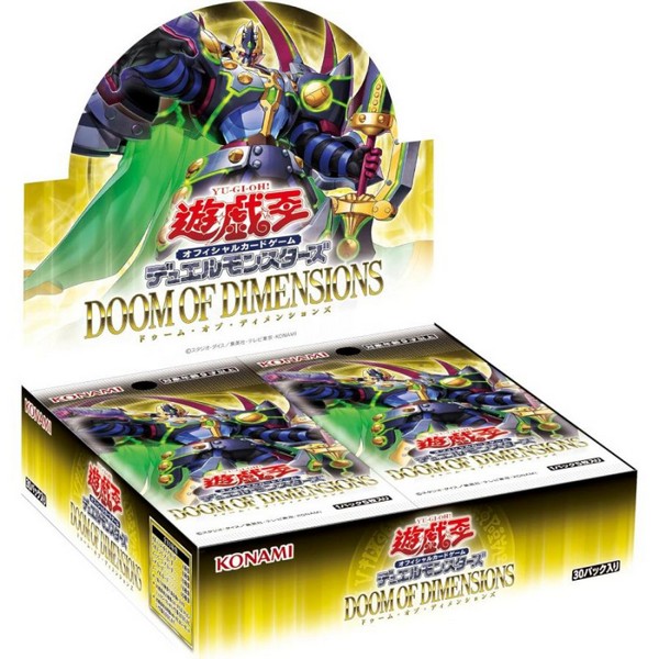 Konami Yu-Gi-Oh! Duel Monsters Doom of Dimensions (DOOD-JP) แบบกล่อง (30 ซอง) 4988602178791 (การ์ดยูกิ)