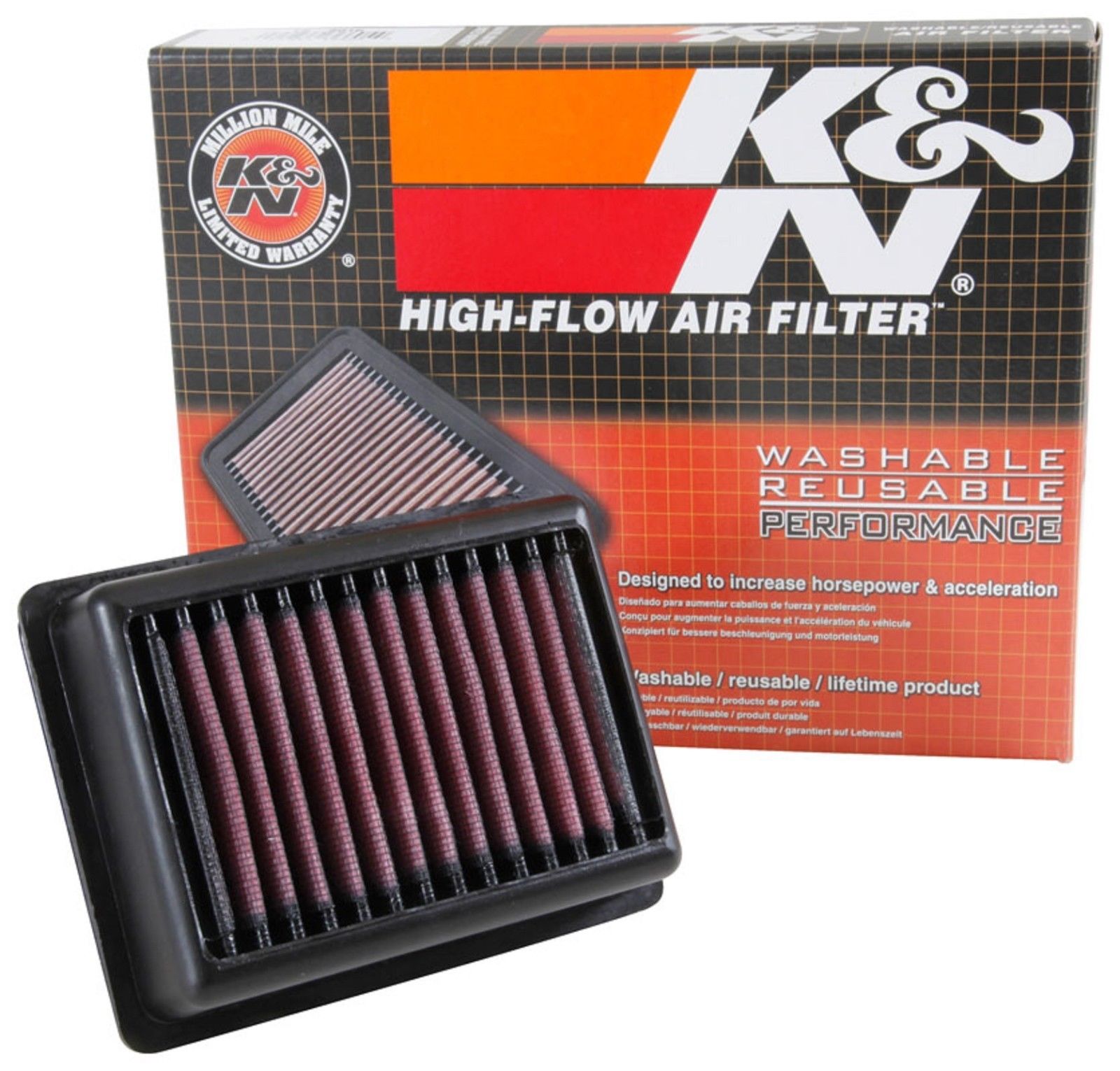 กรองอากาศ K&N THUXTON R/SPEED TWIN