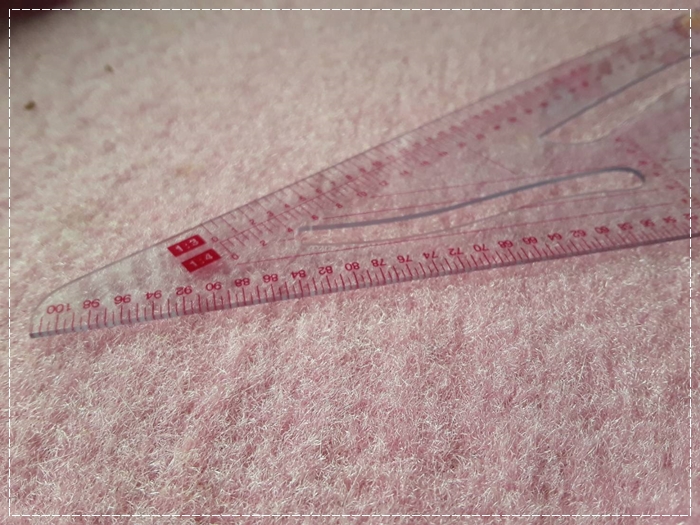 ไม้บรรทัดฉากสเกลย่อส่วน