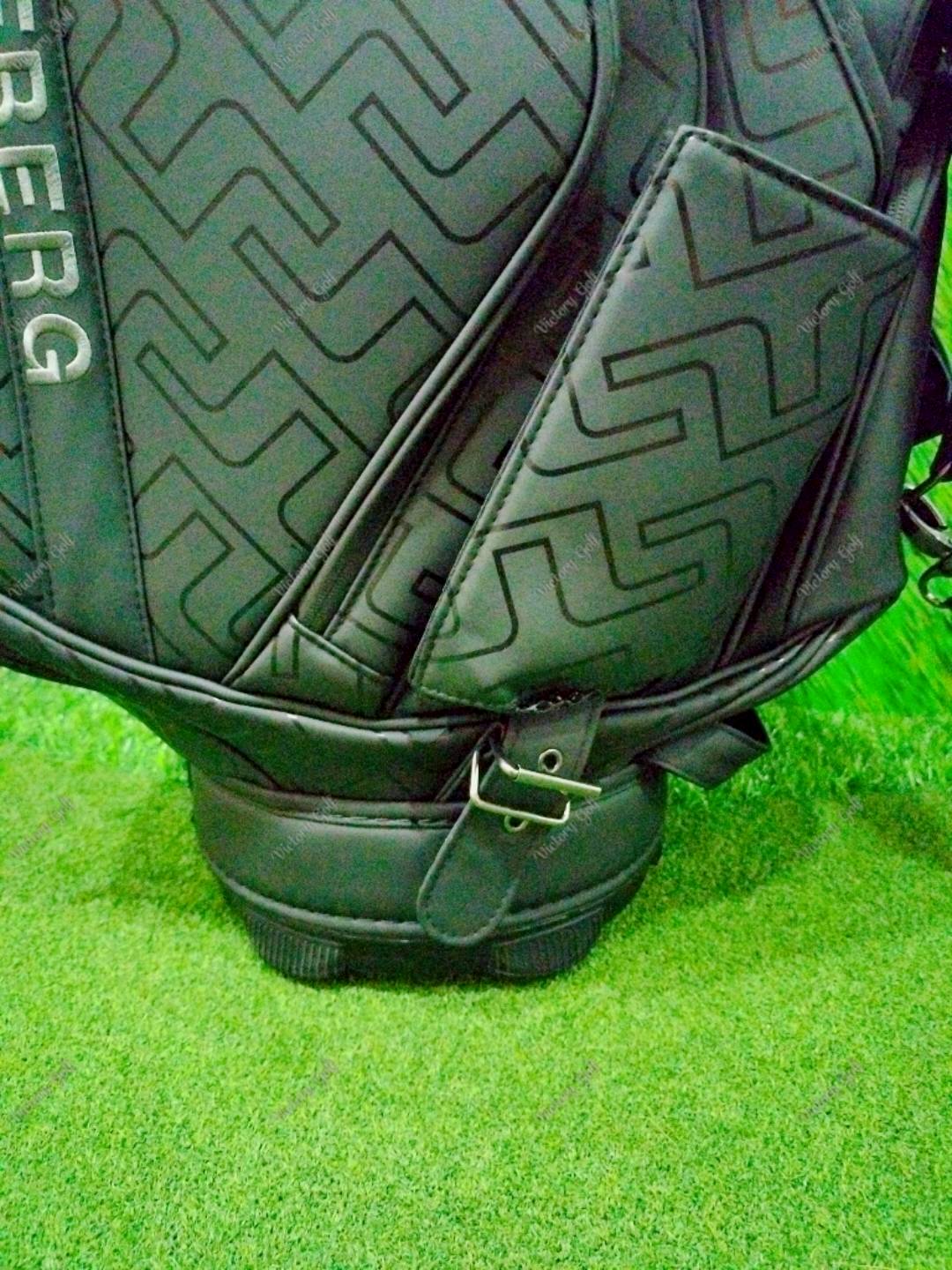 Golf Bag J.LINDEBERG ( PU Material ) 9.5 Black Color