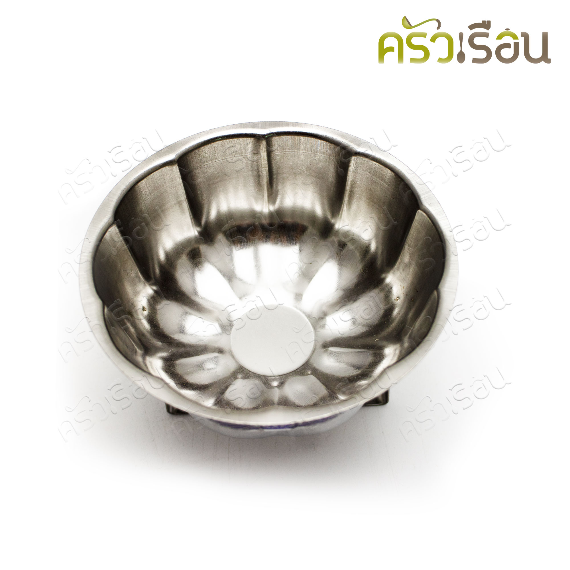 M-WELL พิมพ์กดข้าว สเตนเลส รูปดอกไม้ ขนาด 10.5 ซม. KC997