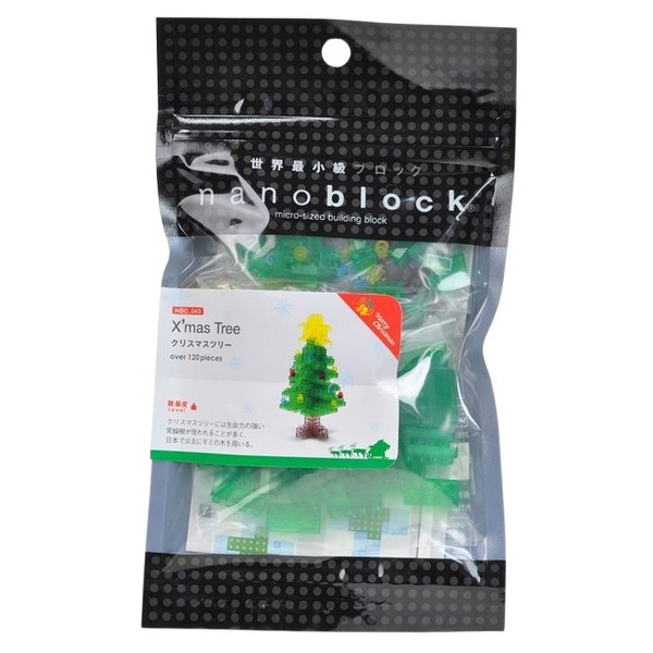 Kawada nanoblock NBC_043 X'Mas Tree 4972825141977 (นาโนบล็อค)