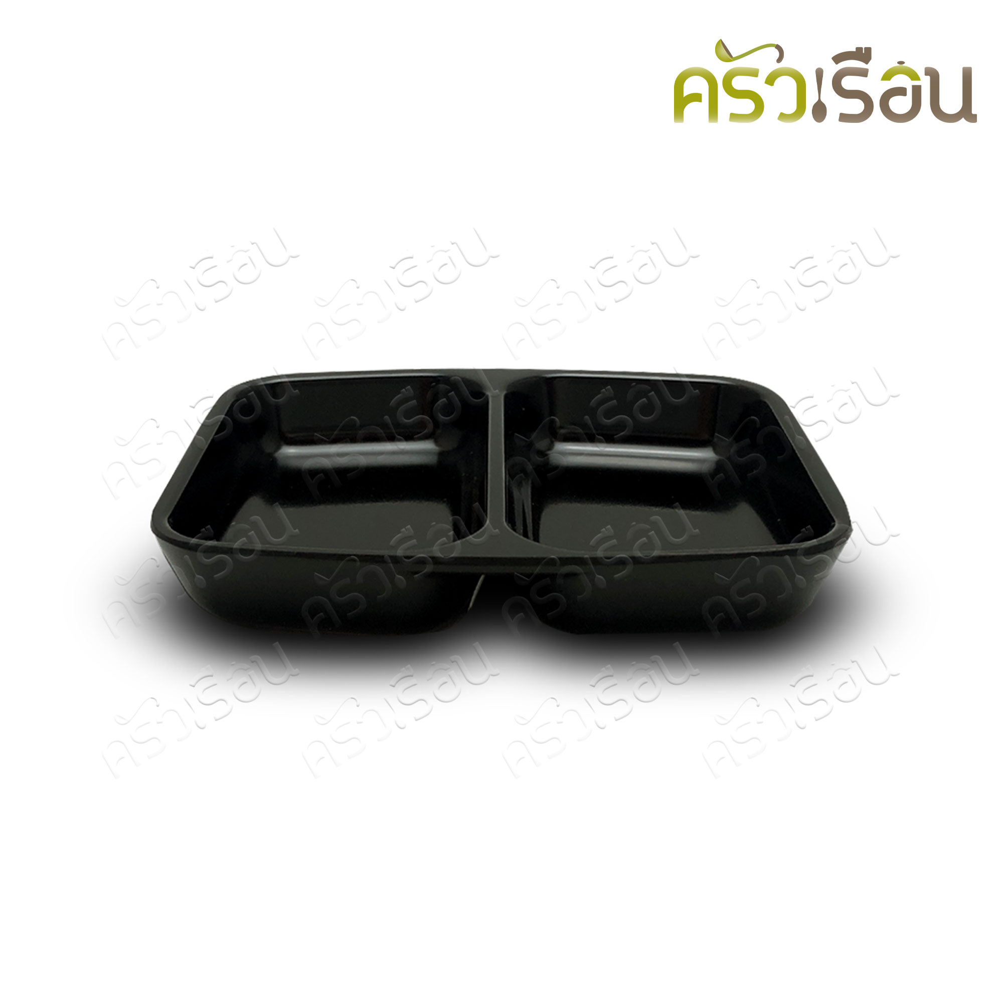 SB ถ้วยน้ำจิ้ม 2 ช่อง เมลามีน 3.5 นิ้ว D959-3.5 ราคาต่อใบ